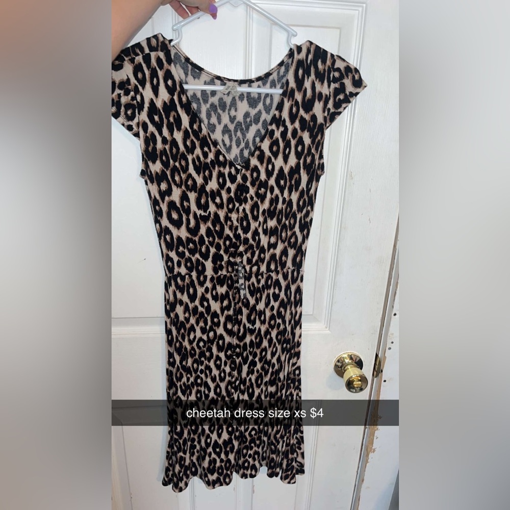 Womens cheetah dress